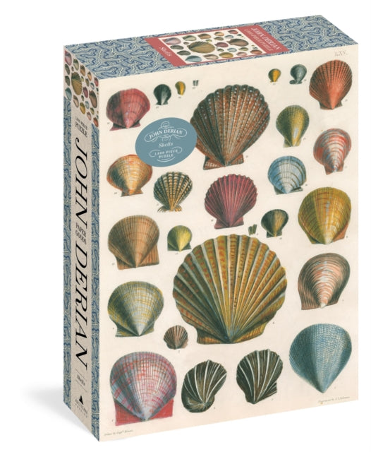 John Derian Paper Goods: Shells 1,000-Piece Puzzle-9781648291777