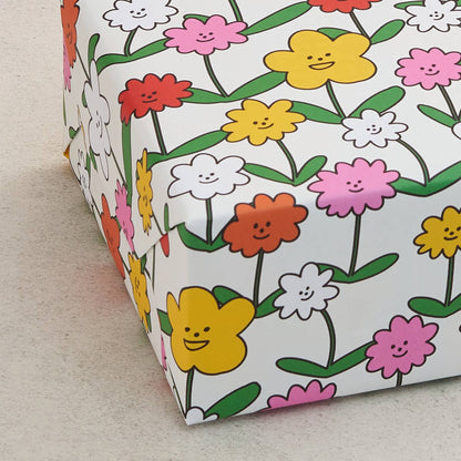 Happy Flowers Gift Wrap