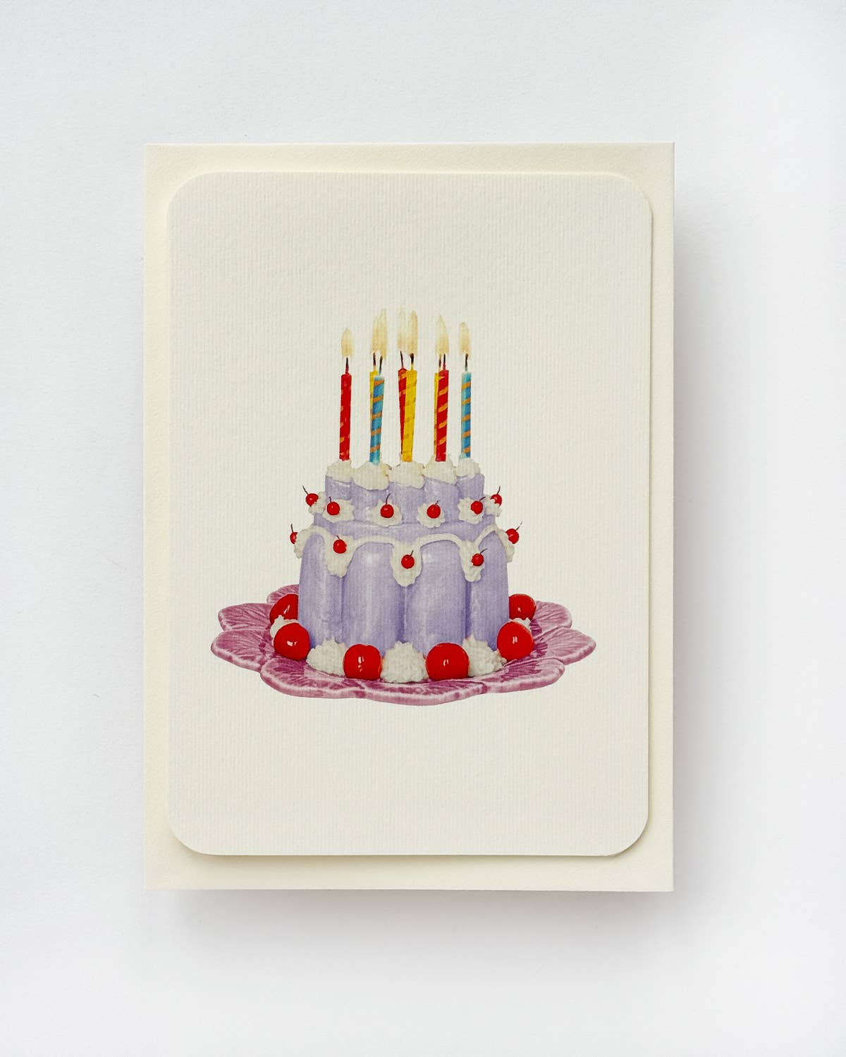 Lavender Cream Blancmange