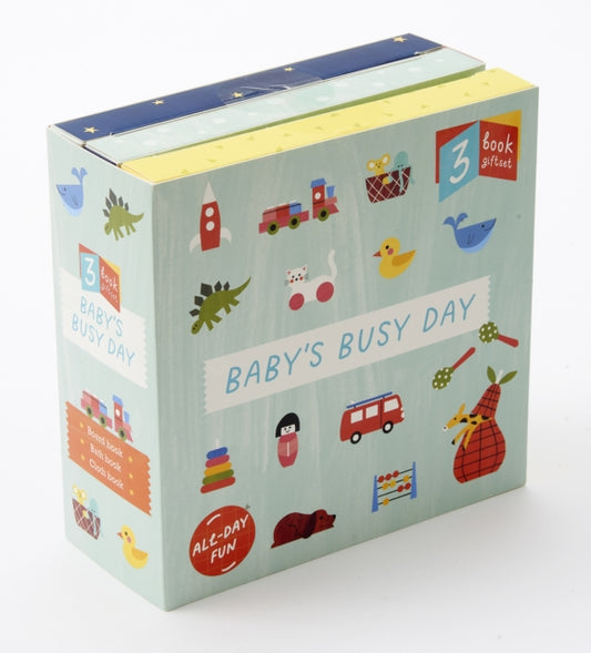 Baby’s Busy Day : 3-book gift set-9780711267473