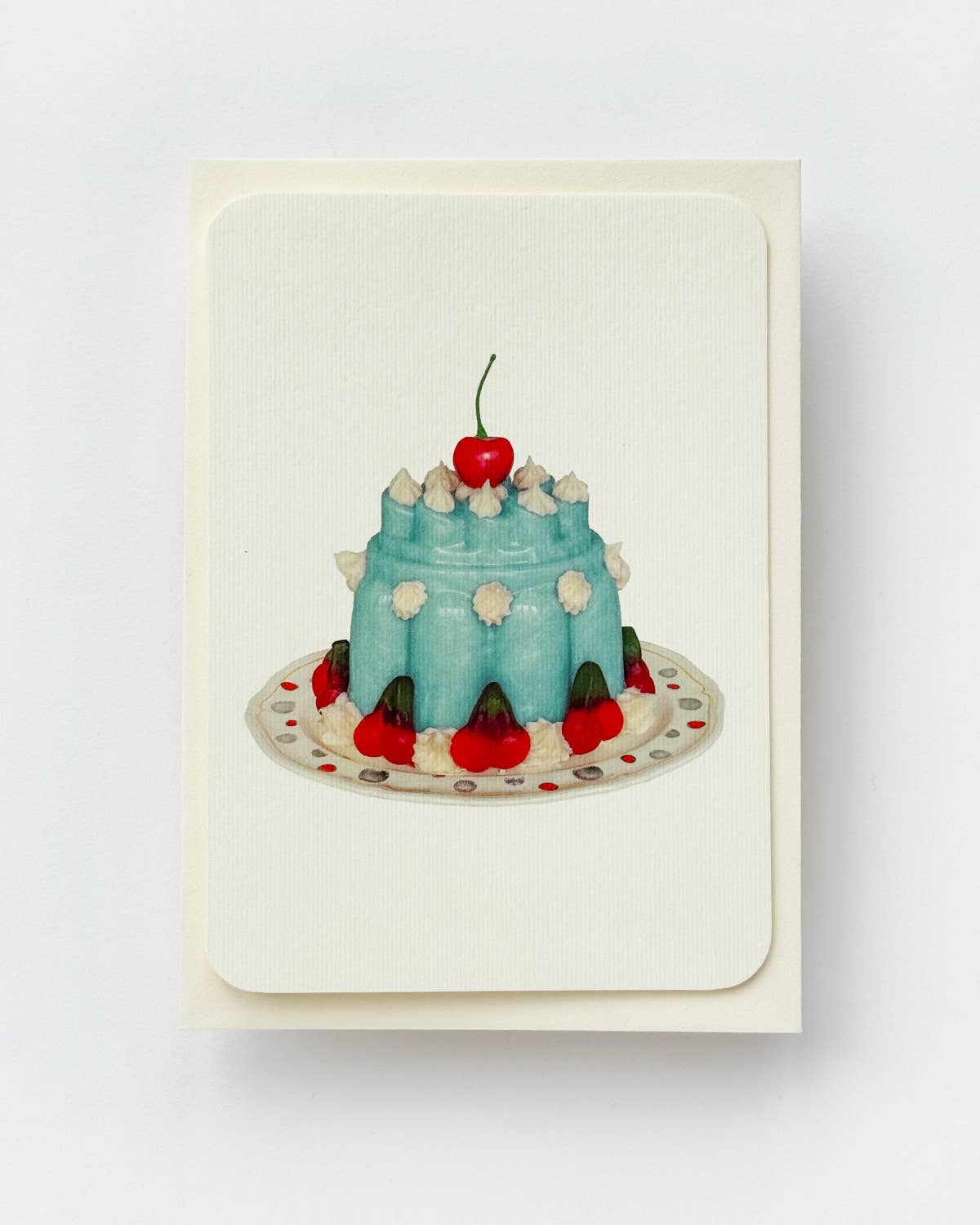 Violet Petal Cream Blancmange