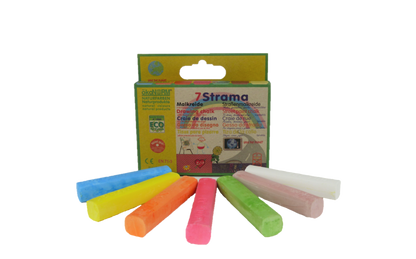 Street Crayons in a case - Set of 7 colours