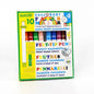 Easy Baby Felt Tip Pens, 5 mm, easy to wash out - 10 colours