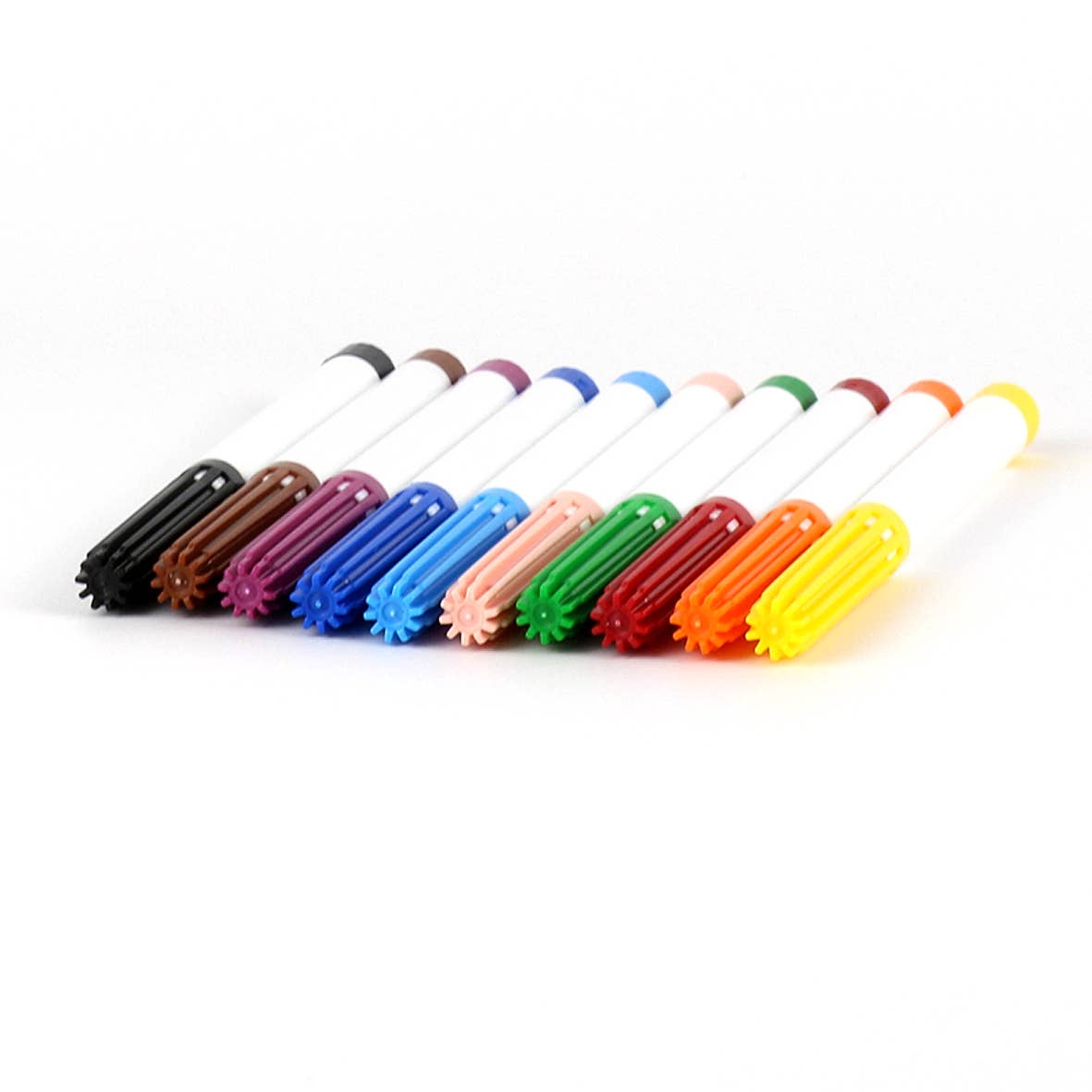 Easy Baby Felt Tip Pens, 5 mm, easy to wash out - 10 colours